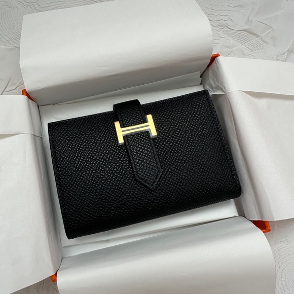 Hermes Handbags - Hermes Bearn mini wallet